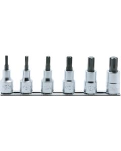 Bit Socket Set 1/2Sq.Dr. On Rail 1อัน