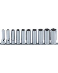 Socket Set On Rail 1/2Sq.Dr. 6-P Deep 1อัน