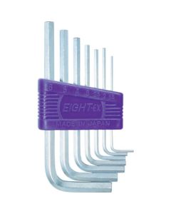 Hexagonal Bar Spanner Set (plastic holder type)