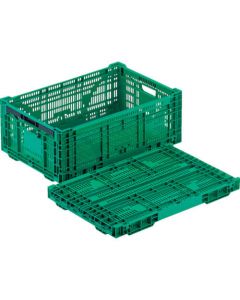 RS คอนเทนเนอร์ RS-MM44S (คอนเทนเนอร์พับบางสัมผัสเดียว) สีเขียว