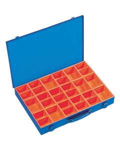 STEEL PARTS BOX 430 x 303 x 54 Orange Tray x 18