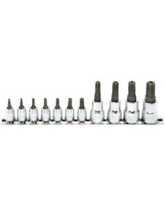 Torxplus-Tamper Resistent Bit Socket Set On Rail 1อัน