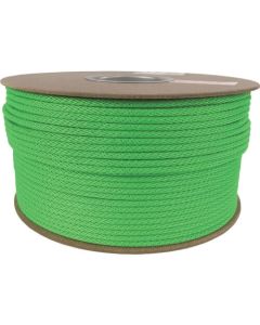 เชือก ม้วนกลองแบบหมุนวน 5φ x 1 ม. สีเขียว