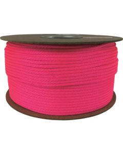 เชือก กลองม้วนตอกเสาเข็ม 5φ x 1 ม. สีชมพู