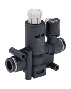 Regulator Push-Lock type Gauge Union