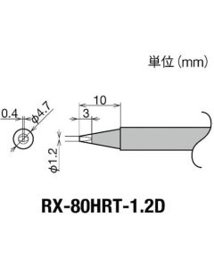 Replacement Tip for RX-8 series
