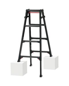 Aluminum Two-Way Ladder with Adjustable Leg RYZB type  อันละ 1 อัน