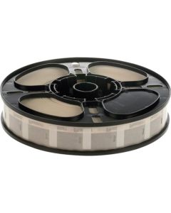 ThermTrans, Self-Lam Label, Vinyl, 1.00inch W x 1.25inch H, .50inch POA, Clear/ White, For Use W/ Label Applicator ถุงละ 4,000 แผ่น