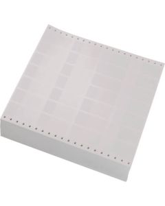 Dot Matrix Self-Lam Label กล่องละ 1.000แผ่น