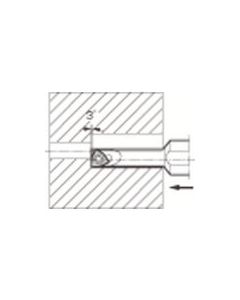 Boring Bar for Internal Thread(Screw Clamp type) 1อัน