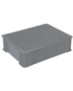 คอนเทนเนอร์ S-type ขนาดภายในที่มีประสิทธิภาพ 398 x 308 x 106 มม. สีเทา