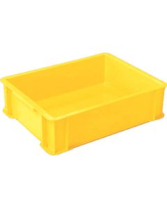 ขนาดภายในที่มีประสิทธิภาพของคอนเทนเนอร์ S-type 398 x 308 x 106 มม. สีเหลือง