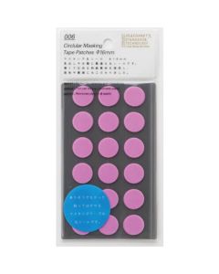 Circular Masking Tape Patches