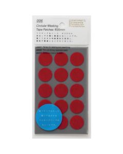 Circular Masking Tape Patches