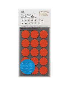 Circular Masking Tape Patches