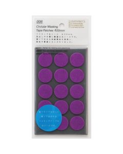 Circular Masking Tape Patches