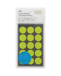 Circular Masking Tape Patches