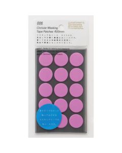Circular Masking Tape Patches
