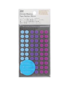 Circular Masking Tape Patches
