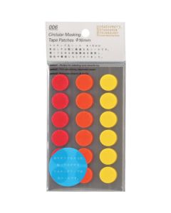 Circular Masking Tape Patches