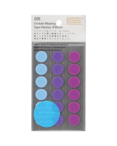 Circular Masking Tape Patches