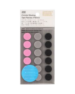 Circular Masking Tape Patches
