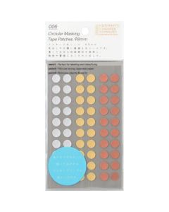 Circular Masking Tape Patches