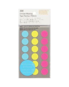 Circular Masking Tape Patches
