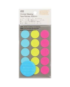 Circular Masking Tape Patches