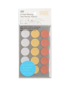 Circular Masking Tape Patches