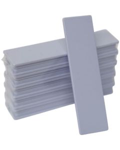 ป้ายชื่อหน้าเดียวชนิดแม่เหล็ก 22X82 เปล่า (1Pk (ถุง) = 10 ชิ้น)