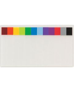 Thin Sticky Notes,12 colors