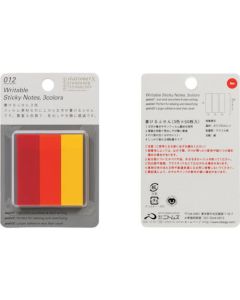 กระดาษโน้ตเขียนได้ 3 สี A