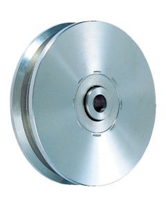 All Stainless Steel Heavy-Duty V-Grooved Caster S-3100 MALCON