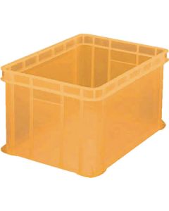 S Type Transparent Container 54L Transparent Orange