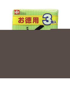 [GEKIOCHI] MICROFIBER & NET SPONGE (VALUE PACK) 3 PCS 6อัน