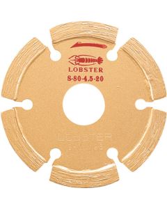 Diamond wheel segment type (dry process) 1แผ่น
