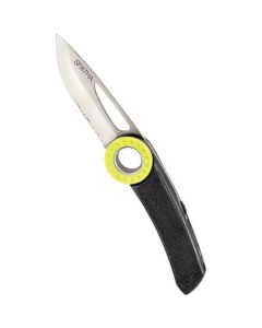 Knife with carabiner hole