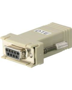 RJ45(F) TO DB9(F) DTE BLACK. 1อัน