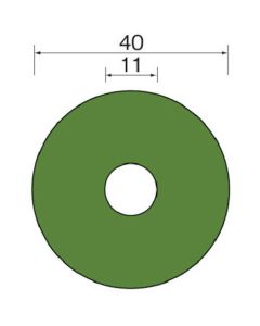 Green Felt Disc ถุงละ 20แผ่น