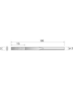 Electroplated Diamond File 1เส้น
