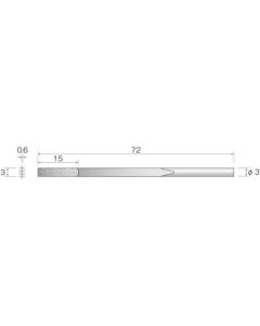 Electroplated Diamond File 1เส้น