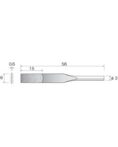 Electroplated Diamond File 1เส้น