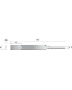 Electroplated Diamond File 1เส้น