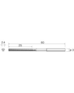 Electroplated Diamond File 1เส้น