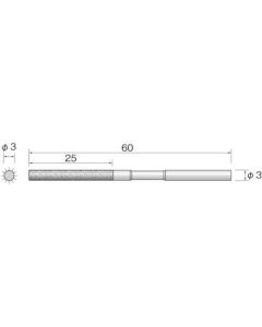 Electroplated Diamond File 1เส้น