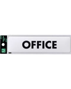 ป้ายโดม สีขาว OFFICE