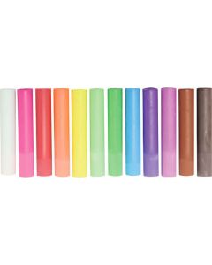 School Series Art Chalk 12 Colors 12ชุดชุดละ 12เส้น