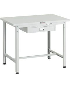 โต๊ะทำงานน้ำหนักเบาชนิด SAE 900 x 600 บาง 1 ลิ้นชัก สี W