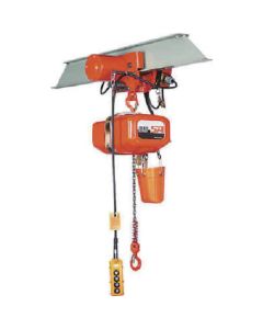 SA ประเภทเฟสเดียว 100V รถเข็นไฟฟ้าแบบคัปปลิ้งรอกโซ่ไฟฟ้า 0.5t/6m